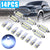 For Dodge Ram 1500 2500  02-11 14pcs Super White LED Interior Light Bulb Kit Map Dome  License Plate Spare Trunk/Cargo Lights