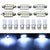 Car Interior Lighting 14pcs White LED Bulb Kit Map Dome License Plate Trunk/Cargo Spare Lights For Dodge Ram 1500 2500  02-11