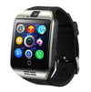 Bluetooth Smart Watch men Q18 With Camera Facebook Whatsapp Twitter| Sync SMS Smartwatch Support SIM TF Card For IOS Android