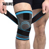 AOLIKES 1PCS 2019 Knee Support Professional Protective Sports Knee |Pad Breathable Bandage Knee Brace Basketball Tennis Cycling